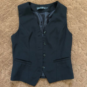 Boy's M Vest Black